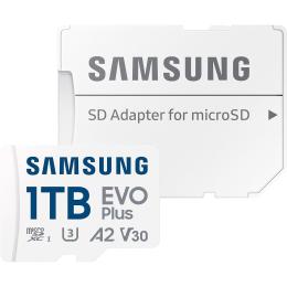 Карта пам'яті Samsung MICRO SDXC EVO+ 1TB V30 W/A MB-MC1T0SA/EU (MB-MC1T0SA/EU)