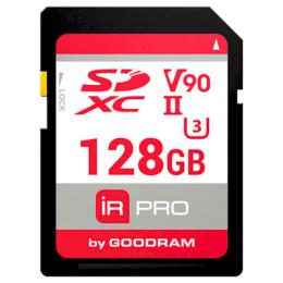 Карта пам'яті GoodRam Memory card Secure Digital 128Gb IRDM PRO SDXC V90 UHS-II U3 Retail (IRP-S9B0-1280R11)