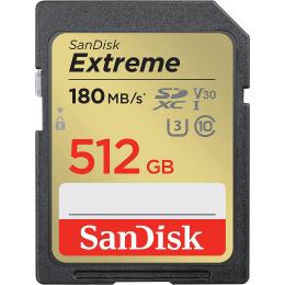 Карта пам'яті Sandisk 512GB SD class 10 UHS-I U3 V30 Extreme (SDSDXVV-512G-GNCIN)