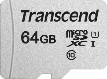 Карта пам'яті Transcend 64GB microSDXC UHS-I 300S TS64GUSD300S (FFSDTR02058)
