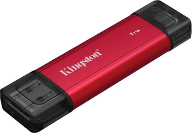 Накопичувач SSD Kingston SSD 1TB USB 3.2 Gen 2 Dual USB-A R1050/W950MB/s (SPSD/1TB)