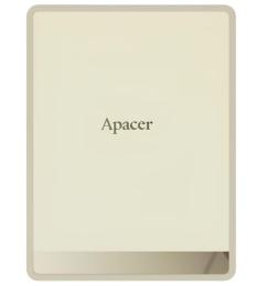 Накопичувач SSD Apacer SSD AS724 1TB USB 3.2 Gen.2 Type-C Read/Write 500MB/s Cream (AP1TBAS724C-1)