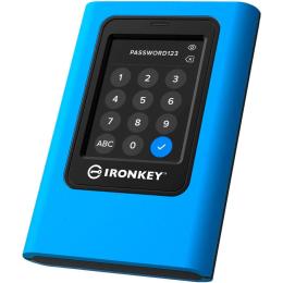 Накопичувач SSD Kingston SSD IronKey 7.68TB USB 3.2 Gen 1 Type-C VP80 (IKVP80ES/7680G)