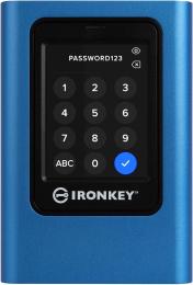 Накопичувач SSD Kingston SSD 960GB IronKey USB 3.2 Gen 1 Type-C VP 80 (IKVP80ES/960G)