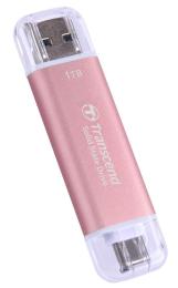 Накопичувач SSD Transcend SSD накопитель 1TB ESD310P Type-C Portable SSD (TS1TESD310P) (FFMSTR02126)