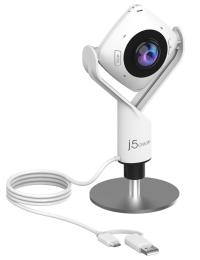 Веб-камера j5create JVCU360-N USB A/C (JVCU360-N)