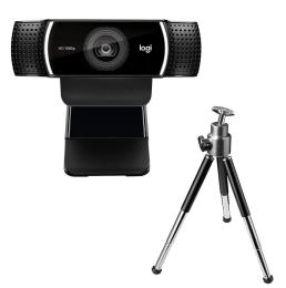 Веб-камера Logitech C922 Pro Stream FullHD Black (960-001088)