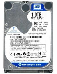Жорсткий диск Western Digital 2.5 WD Blue 1Tb (WD10JPVT) Б/в