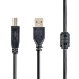 Кабель Cablexpert CCFB-USB2-AMBM-3M, USB 2.0 A-папа/B-папа, 3 м., блістер