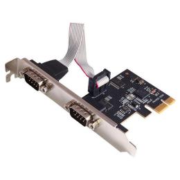 Контроллер STLab RS232 (COM) 2 канала, чипсет Exar XR17V352, PCI-E