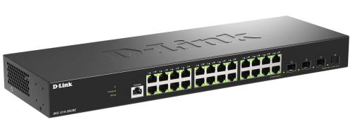 Комутатор D-Link 24x1000Base-T, 4x10GBase-X SFP (DGS-1210-28X/ME/C1A)