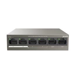 Комутатор Tenda TEF1106P-4-63W 4xFE PoE, 2xFE Uplink (TEF1106P-4-63W)