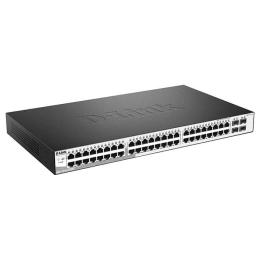 Комутатор D-Link Ethernet Switch 48 10/100/1000BASE-T+ 4 1G SFP (DGS-1210-52/ME/E)