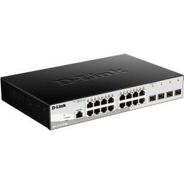 Комутатор D-Link 16x1000Base-T, 4x1000Base-X SFP (DGS-1210-20/ME/EE)