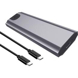 Зовнішня кишеня Dynamode M.2 SSD NVMe/SATA combo USB3.1 GEN2 USB-C (DM-CAD-SSD05)
