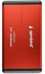 Зовнішня кишеня Gembird EE2-U3S-2-R для 2.5 SATA дисків, USB 3.0 (EE2-U3S-2-R)