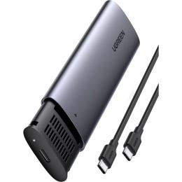 Зовнішня кишеня Ugreen USB-C Female to M.2 M-Key 10G Enclosure C TO C Cable 50cm (UGR-10902)
