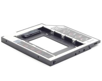 Зовнішня кишеня Gembird HDD 2,5" для ноутбука в отсек CD-ROM MF-95-01 (9.5 мм) (MF-95-01)