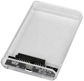 Зовнішня кишеня AgeStar 2.5", 3UB2P6C (Transparent), прозорий (3UB2P6C (Transparent))