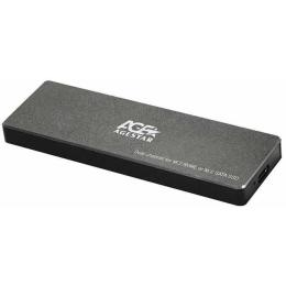 Зовнішня кишеня AgeStar M2 31UBVS6C (Black), метал, чорний (31UBVS6C (Black))