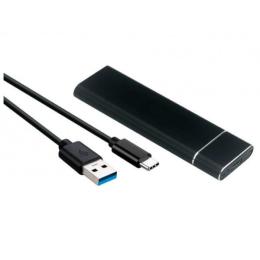 Зовнішня кишеня China M.2 на Type-C USB 3.1 (F) Gen2, 10 Gb/s, 2TB, B key NGFF Black (S1012)