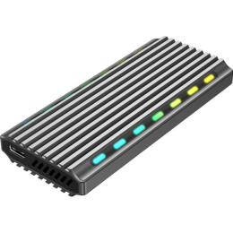 Зовнішня кишеня Gembird M.2 (NGFF), USB 3.1, black (EE2280-U3C-03)