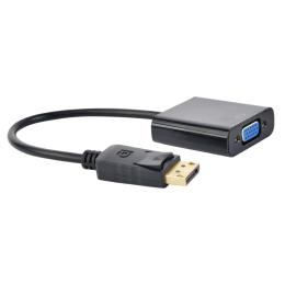 Перехідник Cablexpert DisplayPort - VGA 0.15м Black (A-DPM-VGAF-02)