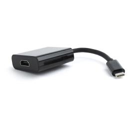 Перехідник Cablexpert USB3.1 Type C - HDMI, 0.15 м, Black (A-CM-HDMIF-01)