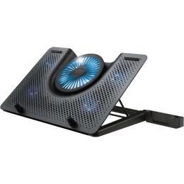 Підставка для ноутбука Trust 17.3" GXT 1125 Quno BLUE LED Black (23581_TRUST)