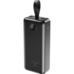 Павербанк XO Black 30 000 mAh / 22.5 Вт (PR240.black)