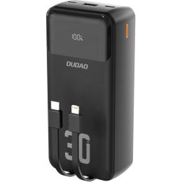 Павербанк Dudao Black 30 000 mAh / 22.5 Вт (6977196682478)
