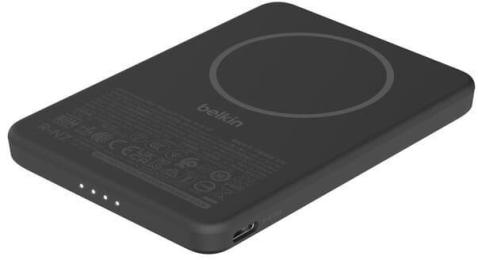 Павербанк Belkin Magnetic Wireless Black 5 000 mAh / 12.5 Вт (BPD010HQBK)