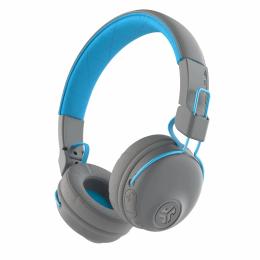 Навушники Jlab Studio Wireless On Ear Grey Blue (IEUHBASTUDIORGRYBLU4)