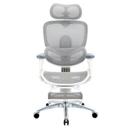 Офісне крісло Sihoo C300 LITE V2 White з підставкою для ніг (C300-LITE-V2-B102-JT)
