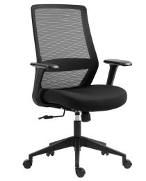 Офісне крісло 2E OC140 Black (2E-OC140-BLACK)