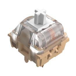 Комплект HATOR Aurum Mocca Tactile Silent Mechanical (HTS608) 110шт