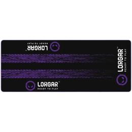 Килимок для крісла Lorgar RX1FM Sim Racing Floor Mat Advanced Stitched edge Black/Purple (LRG-RX1FM)