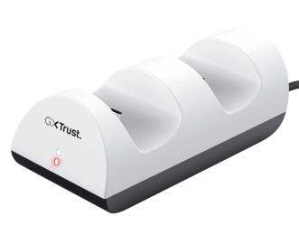 Зарядна станція для геймпадів Trust GXT 254 for PS5 White