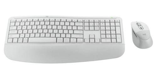 Комплект (Клавіатура та миша) Logitech Signature Comfort Plus MK880 Wireless Combo Off-White (920-014033)