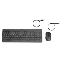 Комплект (Клавіатура та миша) HP 150 USB EN Black (240J7AA)