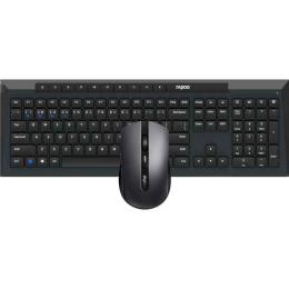 Комплект (Клавіатура та миша) Rapoo 8210M Wireless/Bluetooth Black (8210M black)