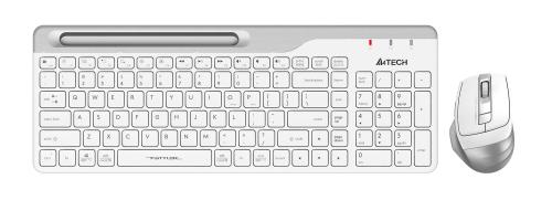 Комплект (Клавіатура та миша) A4Tech FB2535C Fstyler Wireless White (FB2535C (Icy White))