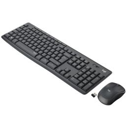 Комплект (Клавіатура та миша) Logitech MK295 Silent Combo Wireless Graphite (920-009800)