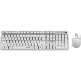 Комплект (Клавіатура та миша) Gembird KBS-WMS-01-W-CYRL White (KBS-WMS-01-W-CYRL)