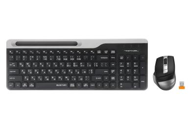 Комплект (Клавіатура та миша) A4Tech FB2535CS Fstyler Wireless Smoky Grey (FB2535CS (Smoky Grey))