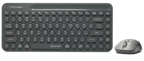Комплект (Клавіатура та миша) A4Tech FG3200 Air Wireless Grey (FG3200 Air (Grey))