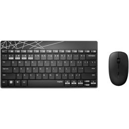 Комплект Rapoo 8000M Wireless Black (8000M Black)