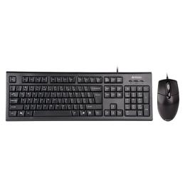 Комплект (Клавіатура та миша) A4Tech KRS-8572 USB Black (KRS-8572 Black)