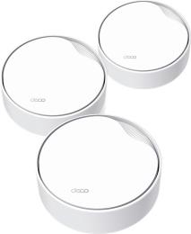 MESH-система TP-Link mesh Deco X50 PoE AX3000 3Pcs White 802.11ax (Deco-X50-PoE-3-pack)