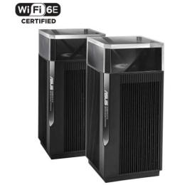 MESH-система ASUS mesh ZenWiFi Pro ET12 AXE11000 2Pcs Black 802.11aх (90IG05Z0-MO3A20)